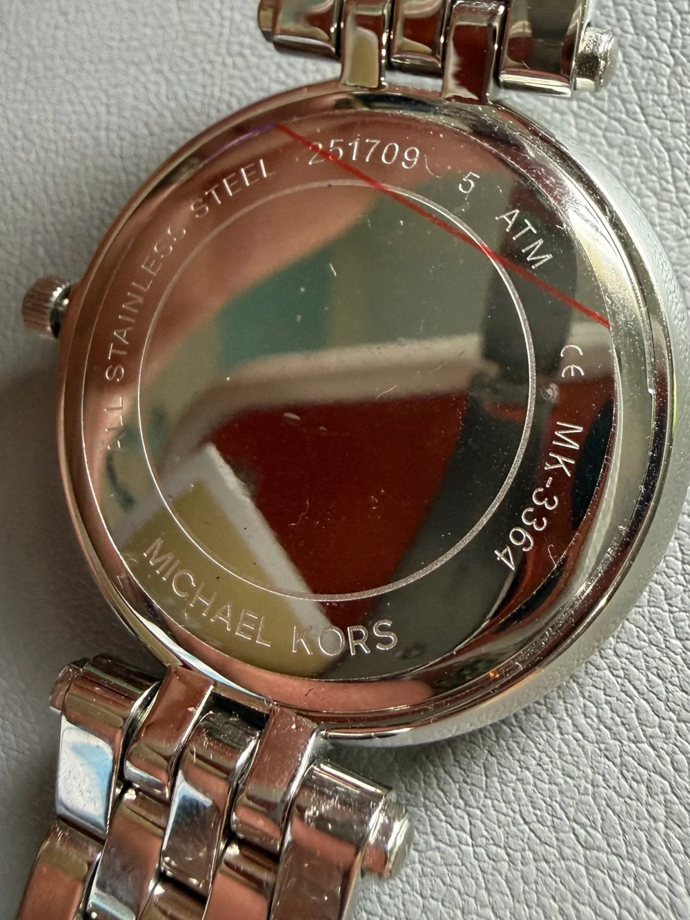 Michael Kors Mini Darci Silver-Tone Watch